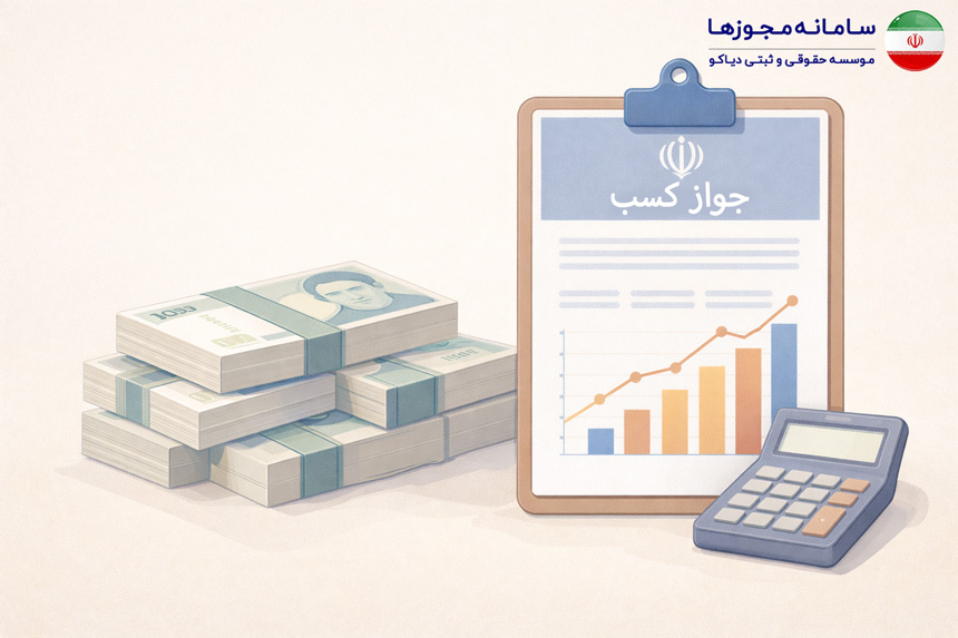 هزینه جواز کسب در کرج ۱۴۰۵